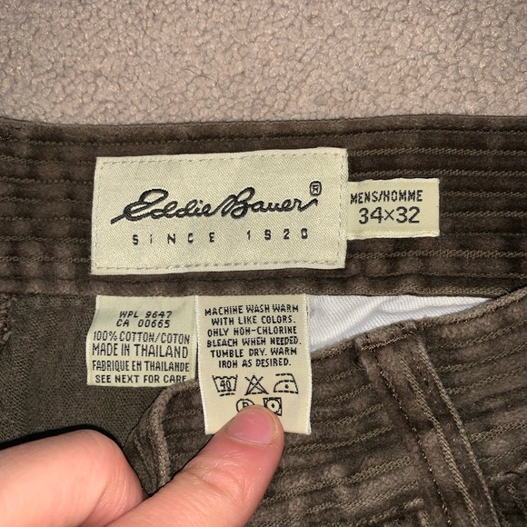 brown eddiebauer pants - Picture 3 of 5
